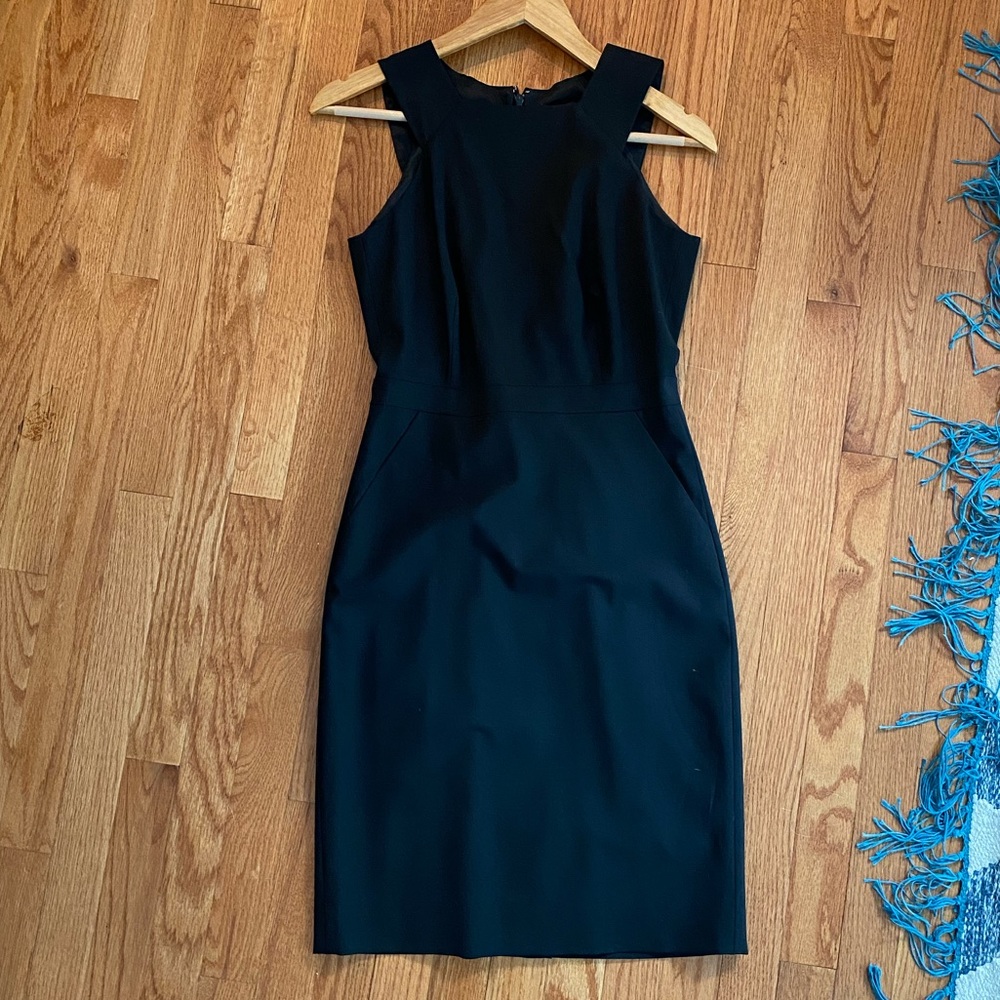 Black J. Crew sheath dress
